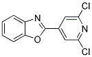 2-(2,6-DICHLORO-PYRIDIN-4-YL)-BENZOOXAZOLE Struktur