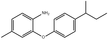 2-[4-(SEC-BUTYL)PHENOXY]-4-METHYLANILINE Struktur