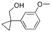 [1-(3-METHOXY-PHENYL)-CYCLOPROPYL]-METHANOL Struktur