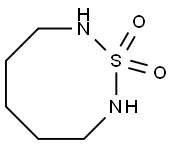 [1,2,8]THIADIAZOCANE 1,1-DIOXIDE Struktur