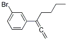 1-BROMO-3-(1-VINYLIDENE-PENTYL)-BENZENE Struktur