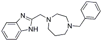 2-[(4-BENZYL-1,4-DIAZEPAN-1-YL)METHYL]-1H-BENZIMIDAZOLE Struktur