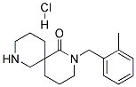 2-(2-METHYLBENZYL)-2,8-DIAZASPIRO[5.5]UNDECAN-1-ONE HYDROCHLORIDE Struktur