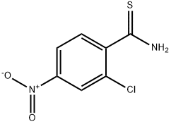 2-CHLORO-4-NITROTHIOBENZAMIDE Struktur