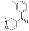 (2,2-DIMETHYL-TETRAHYDRO-PYRAN-4-YL)-M-TOLYL-METHANONE Struktur