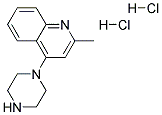 2-METHYL-4-(1-PIPERAZINYL)QUINOLINE DIHYDROCHLORIDE Struktur