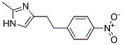 2-METHYL-4-[2-(4-NITRO-PHENYL)-ETHYL]-IMIDAZOLE Struktur
