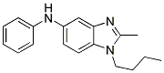 (1-BUTYL-2-METHYL-1H-BENZOIMIDAZOL-5-YL)-PHENYL-AMINE Struktur