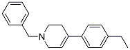 1-BENZYL-4-(4-ETHYL-PHENYL)-1,2,3,6-TETRAHYDRO-PYRIDINE Struktur