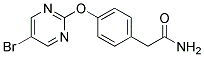 2-(4-[(5-BROMOPYRIMIDIN-2-YL)OXY]PHENYL)ACETAMIDE Struktur