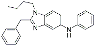 (2-BENZYL-1-BUTYL-1H-BENZOIMIDAZOL-5-YL)-PHENYL-AMINE Struktur