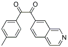 1-ISOQUINOLIN-7-YL-2-P-TOLYL-ETHANE-1,2-DIONE Struktur