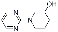 1-PYRIMIDIN-2-YL-PIPERIDIN-3-OL Struktur