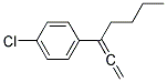 1-CHLORO-4-(1-VINYLIDENE-PENTYL)-BENZENE Struktur