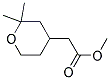 (2,2-DIMETHYL-TETRAHYDRO-PYRAN-4-YL)-ACETIC ACID METHYL ESTER Struktur