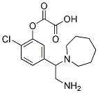 2-AZEPAN-1-YL-2-(4-CHLORO-PHENYL)-ETHYLAMINE 0.5 OXALATE Struktur