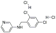 (2,4-DICHLORO-BENZYL)-PYRIDIN-3-YL-AMINE DIHYDROCHLORIDE Struktur