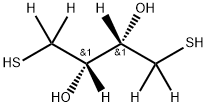 1,4-DITHIOTHREITOL-1,1,2,3,4,4-D6 Struktur