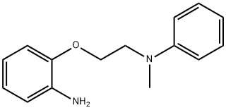 2-[2-(METHYLANILINO)ETHOXY]ANILINE Struktur