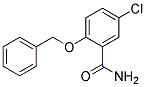 2-BENZYLOXY-5-CHLORO-BENZAMIDE Struktur