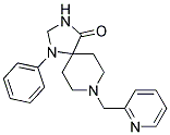 1-PHENYL-8-(PYRIDIN-2-YLMETHYL)-1,3,8-TRIAZASPIRO[4.5]DECAN-4-ONE Struktur