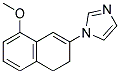 1-(8-METHOXY-3,4-DIHYDRO-NAPHTHALEN-2-YL)-1H-IMIDAZOLE Struktur