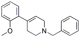 1-BENZYL-4-(2-METHOXY-PHENYL)-1,2,3,6-TETRAHYDRO-PYRIDINE Struktur