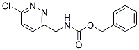 [1-(6-CHLORO-PYRIDAZIN-3-YL)-ETHYL]-CARBAMIC ACID BENZYL ESTER Struktur