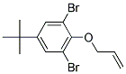 2-ALLYLOXY-1,3-DIBROMO-5-TERT-BUTYL-BENZENE Struktur