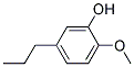 2-METHOXY-5-PROPYL-PHENOL Struktur