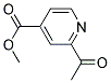 2-ACETYL-ISONICOTINIC ACID METHYL ESTER Struktur