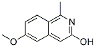 1-Methyl-6-methoxyisoquinolinol Struktur