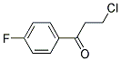 1-(4-Fluorophenyl)-3-Chloropropan-1-One Struktur