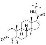 17 Beta-(T-Butyl Carbamoyl)-4-Aza-5 Alpha-Androstan-3-One Struktur