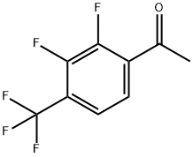 2',3'-Difluoro-4'-(trifluoromethyl)acetophenone Struktur