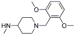 1-(2,6-Dimethoxybenzyl)-N-methylpiperidin-4-amine Struktur