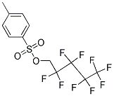 1H,1H-Nonafluoropentyl 4-toluenesulphonate Struktur