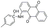 1-Hydroxy-4-toluidino-Anthraquinone Struktur