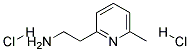 2-(2'-Aminoethyl)-6-methylpyridine2HCl Struktur