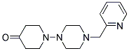 1-(4-PYRIDIN-2-YLMETHYL-PIPERAZIN-1-YL)-PIPERIDIN-4-ONE Struktur