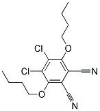 1,4-DIBUTOXY-2,3-DICHLORO-5,6-DICYANOBENZENE Struktur