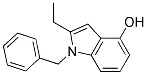 1-BENZYL-2-ETHYL-1H-INDOL-4-OL Struktur