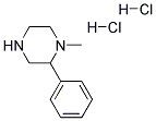 1-METHYL-2-PHENYLPIPERAZINE DIHCL Struktur