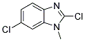 2,6-DICHLORO-1-METHYL-1H-BENZOIMIDAZOLE Struktur