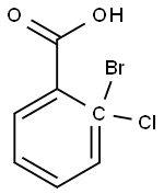 2-CHLORO-2-BROMOBENZOIC ACID Struktur