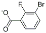 2-FLUORO-3-BROMOBENZOATE Struktur