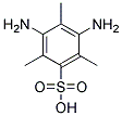 2,4-Diamino-6-Sulfo-1,3,5-Trimethylbenzene Struktur