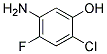 2-Chloro-4-Fluoro-5-Aminophenol Struktur