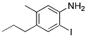 2-Iodo-5-Methyl-4-Propylaniline Struktur