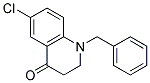 1-Benzyl-6-Chloro-2,3-Dihydroquinolin-4(1H)-One Struktur